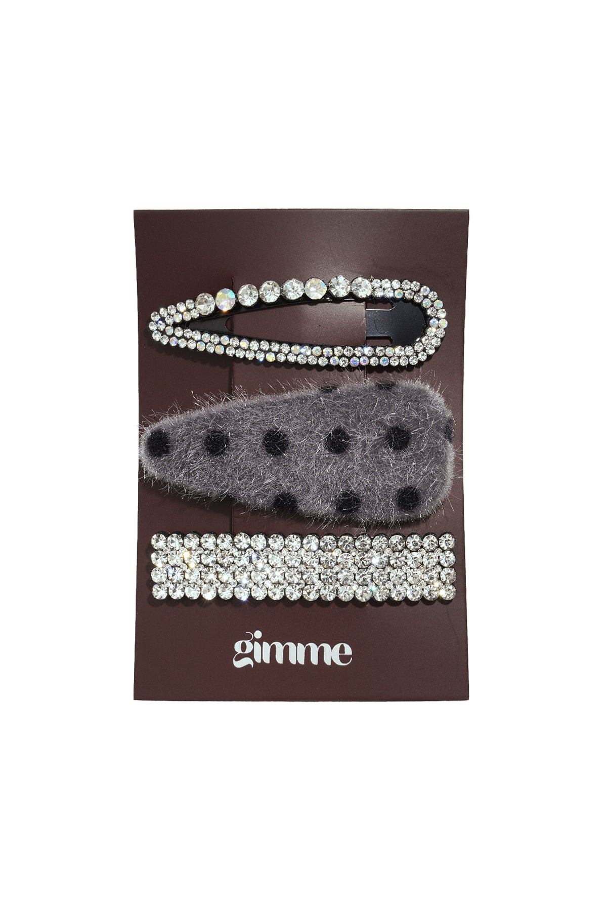 Hair Clips Polka Dots Daily Mohair Daily Accessories