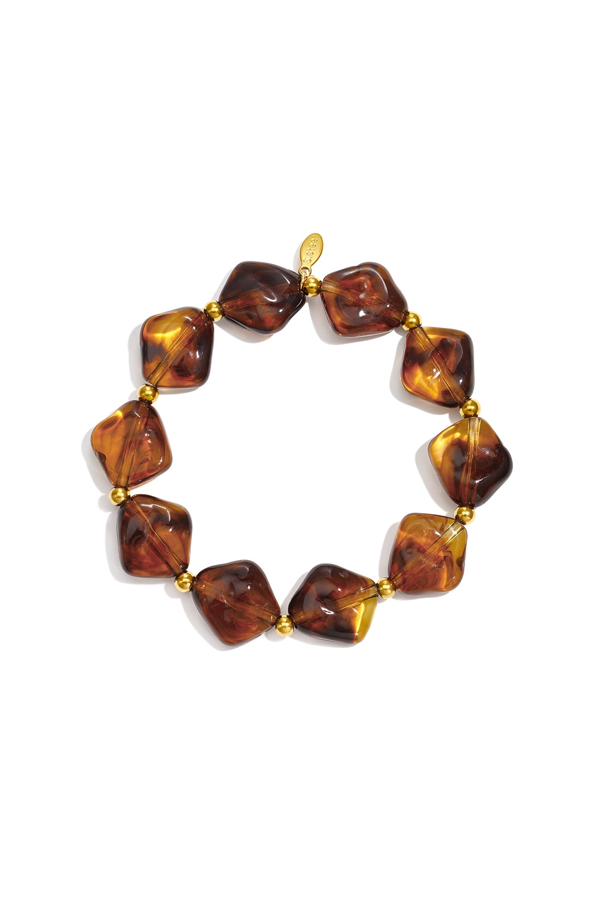 Acrylic Beaded Bracelets Geometric Shape Casual Daily Simple Series Women's jewelry