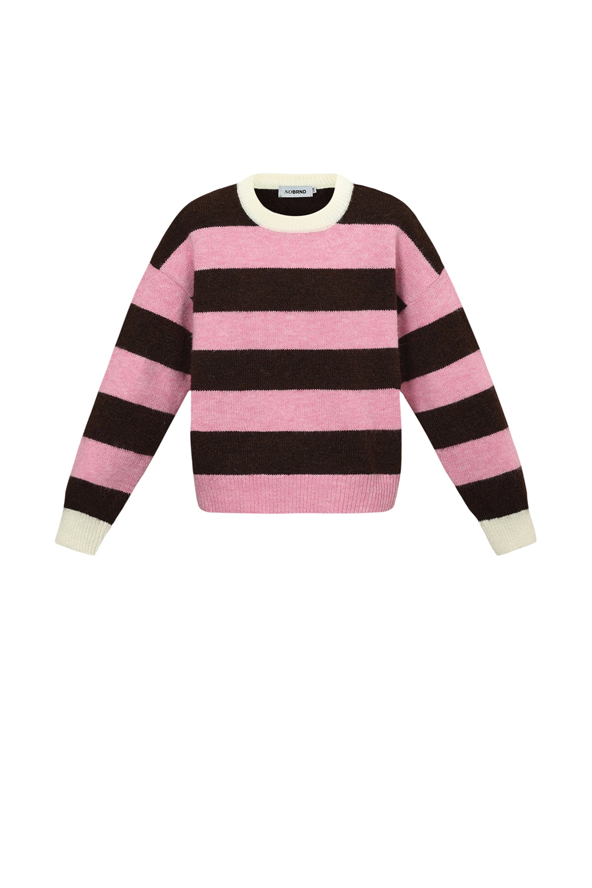 The hairy striped sweater