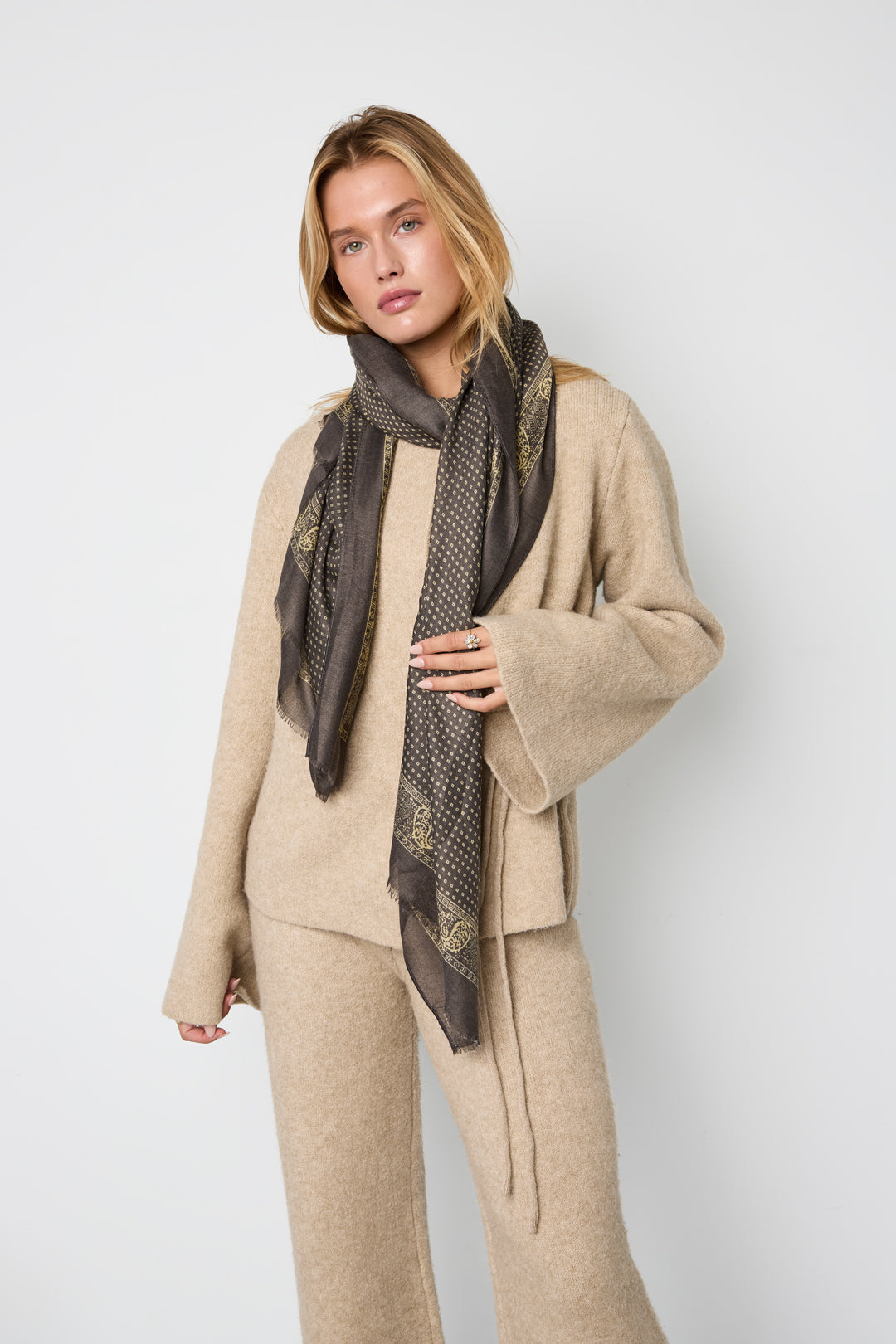 Summer scarves Plaid Simple Polyester Daily Accessories