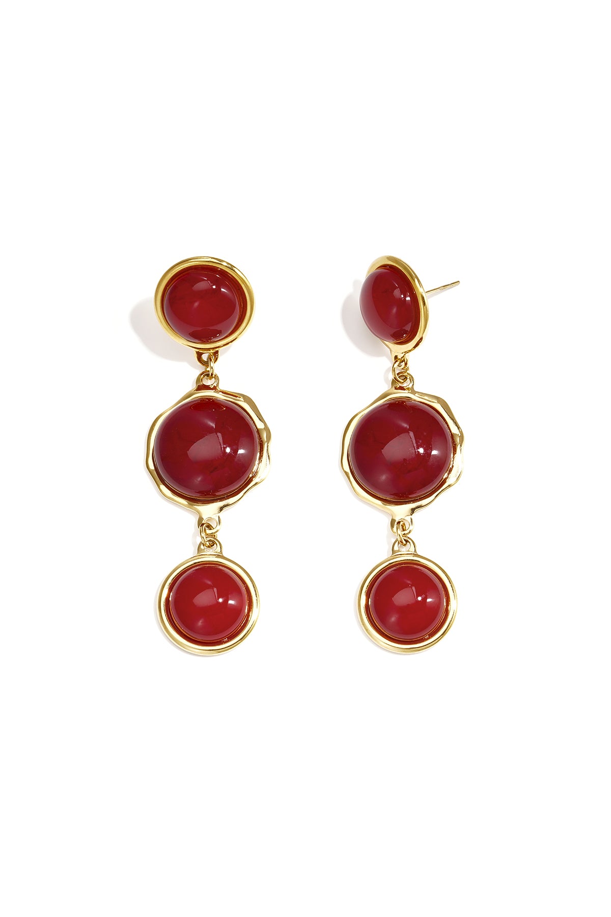 Stainless Steel Dangle Earrings Circle Elegant Gathering/Party Luxurious Series Women's jewelry