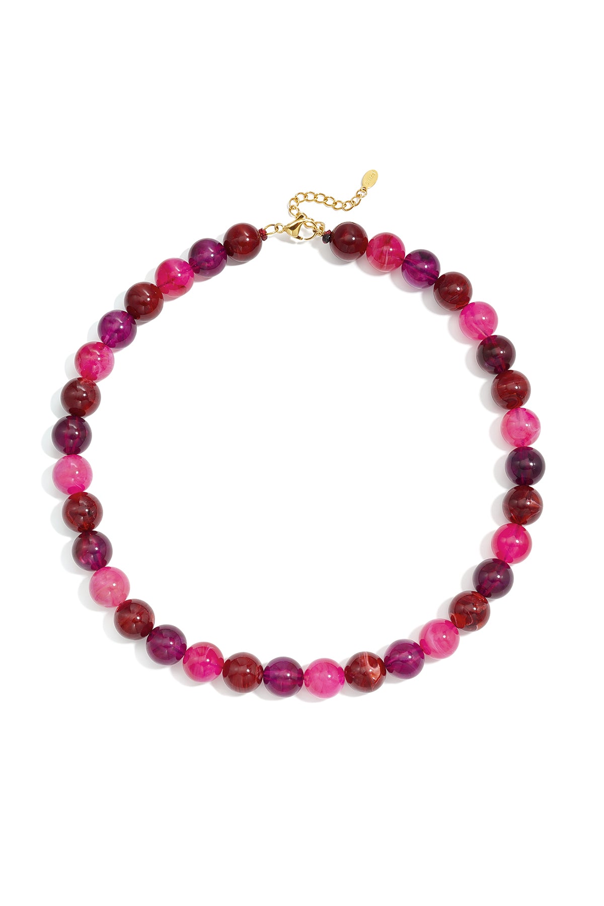 Acrylic Beaded Necklaces Circle Casual Daily Simple Series Women's jewelry