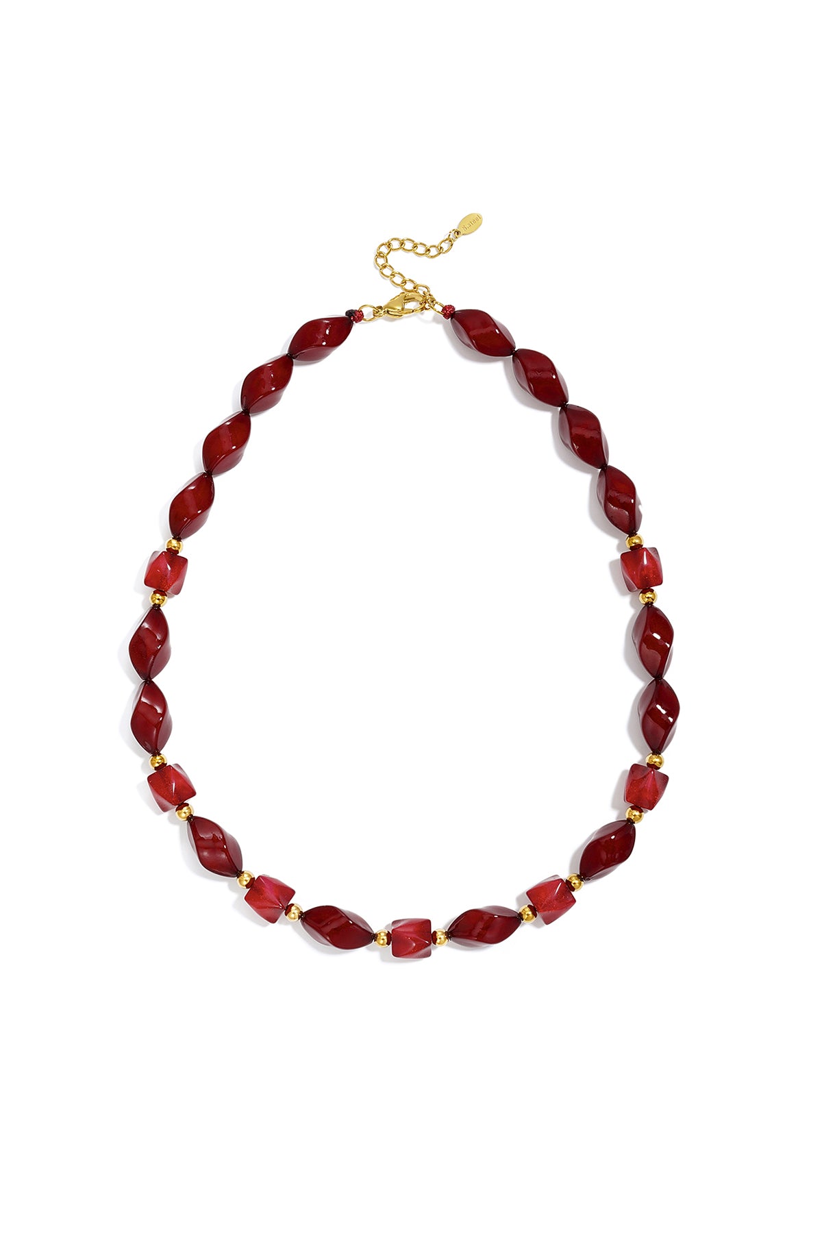 Acrylic Beaded Necklaces Irregular Shape Simple Daily Simple Series Women's jewelry